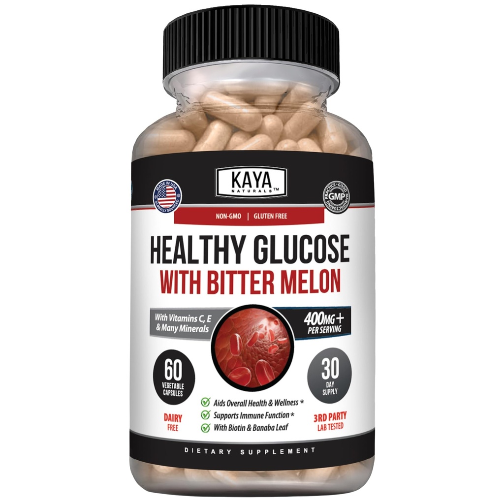 Kaya Naturals Υγιεινή γλουτένη με Bittermelon συμπλήρωμα 