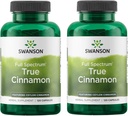 Swanson Full Spectrum True Cinnamon - συμπλήρωμα βοτάνων - (120 κάψουλες, 300mg έκαστο) 2 Συσκευασία