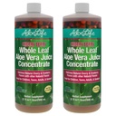 Aloe Life - Whole Leaf Aloe Vera Juice, Organic, Gluten-Free (Cherry Berry, 32 oz) | 2Pack