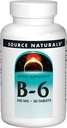 Source Naturals Vitamin B-6, 500 mg Immune System Support - 50 Tablet
