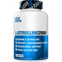 Evlution L-Citrulline2000 Nitrik Çimento Supplement for Men Beslenme Yüksek Güç L Citrulline Capsules for Advancedd Muscle Strength Recovery and Intense Pumps - Plant Based Nitrik Membran