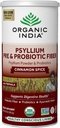 ORGANIC INDIA Psyllium Husk Toz - Pre & Probiyotik Fiber Supplement, Organik Psyllium Husk Fiber Supplement, USDA sertifikalı Organik, Vegan, Gluten Free - Cinnamon, 10 Oznamon, 10 Oz