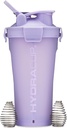 Hydra Cup DualShaker Pro 32 oz Shaker Şişe Protein Shakes, Shaker Cup w/Handle & Ball Blender Whisks, Dual Mix Shaker Şişe with Storage, 2 in 1, for Travel To Go, BPA Free (Purple)
