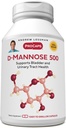 ANDREW LESSMAN D-Mannose 500mg - 60 κάψουλες - Υποστηρίζει την ουροδόχο κύστη, νεφρά, και την ουρολοίμωξη. Αγνή, μη-GMO D-Mannose. Χωρίς Πρόσθετα. Μικρά Εύκολα Καταπιείτε Καψάκια