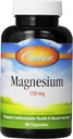 Carlson Magnezyum 350 mg, Kalp ve Kas Sağlığı, 90 Capsules