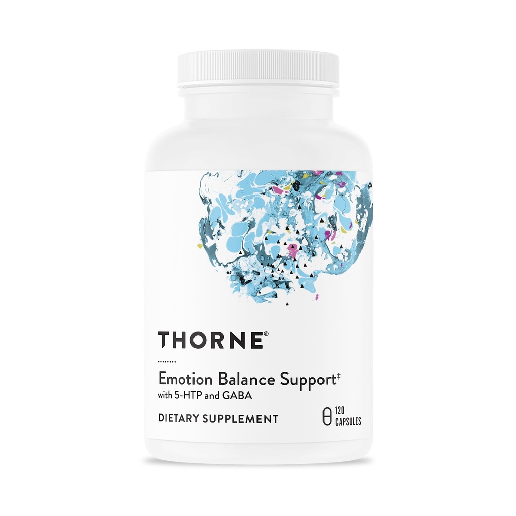 THORNE - Emotion Balance Support (Formerly Deproloft-HF) - Positivity ve Stres Yönetimi için Botanik Supplement* - 120 Capsules