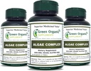 Algae, Fucoidan, Blue Green Algae, Kelp, Bladderwrack, Chlorella, Spirulina, İrlandalı Moss, Dulse, 90 VCaps, High Absorbable, Non-GMO