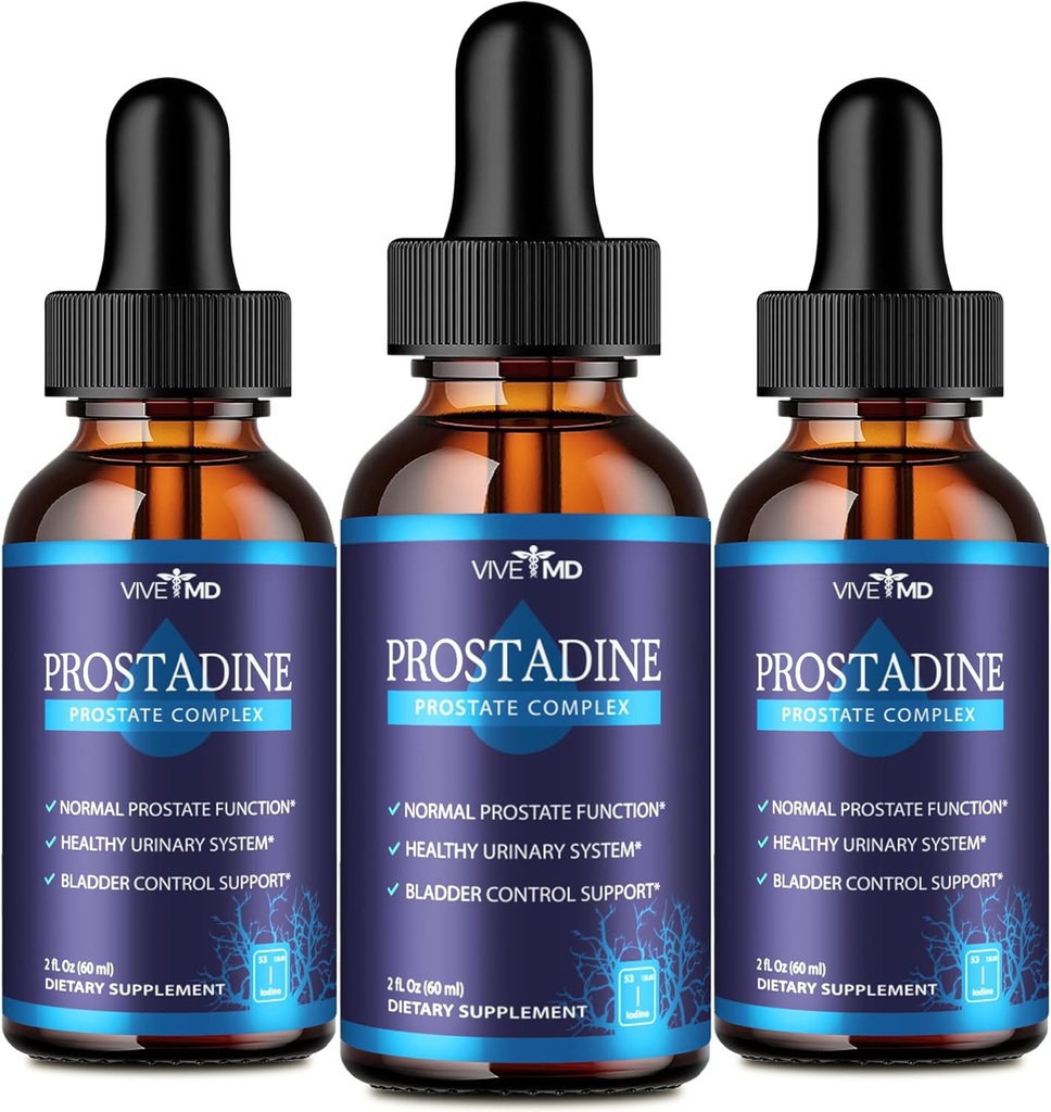VIVE MD Prostadine Drops for Prostate Health, Bladder Urinating Issues - Prostadine Resmi Drop Formula - Cool Strength with Pomegranate - Prostadine İncelemeleri (Pazarlama 3)