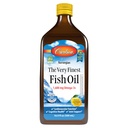 Carlson - The Very Finest Fish Oil, 1600 mg Omega-3s, Liquid Supplement, Norveç, Wild-Caught, Sustainably Sourced , Lemon, 16.9 Fl Oz Oz Oz