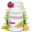 VH Beslenme ŞTAVARI | 700 mg Asparagus Racemosus Ekstraksiyon | Kadın Vitality* & Rejuvenation* | Natural Estrogen Balance* | Supports Hormonal Health and General Well-Being | 60 Capsules