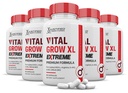 (5 Pack) Vital Grow XL Extreme Pills 1600MG Premium Formula Ιδιοκτητικό Μείγμα για την Υγεία των Ανδρών 300 Κάψουλες