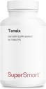 Supersmart Tensix (Advanced Formula) - Hawthorn Extract, P properties, Fish Peptides - Synergistic Action Supplement | Non-GMO & Gluten Free - 90 Tabletler