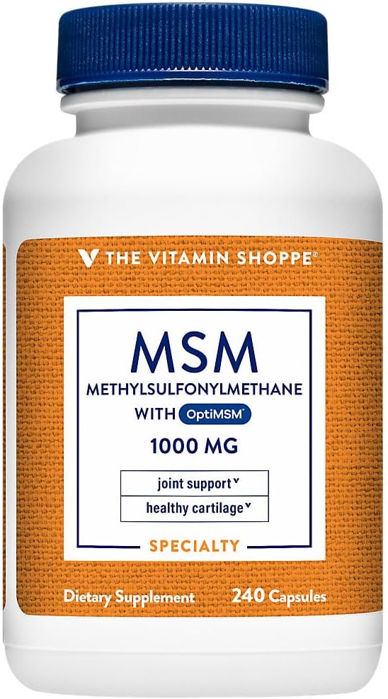 Shoppe MSM 1000 MG (240 Capsules)