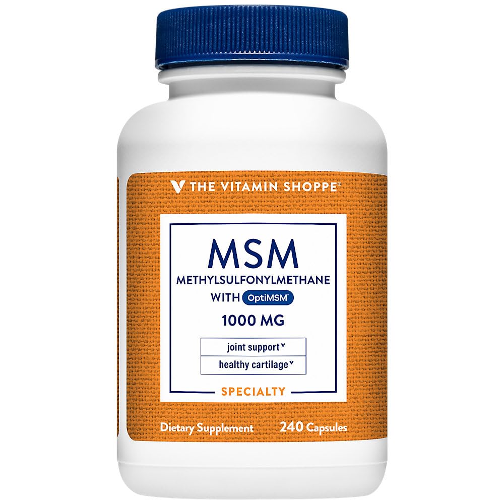 Shoppe MSM 1000 MG (240 Capsules)