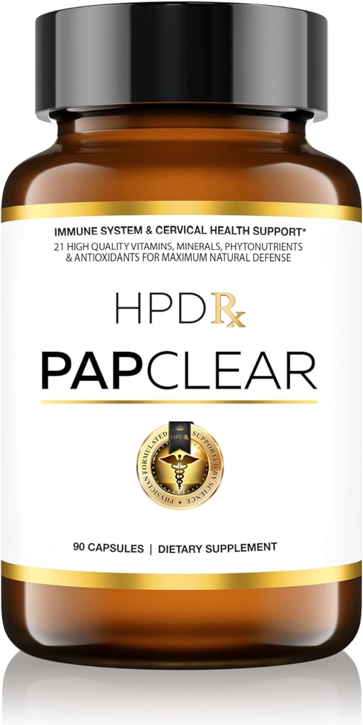 PAPCLEAR Doktoru Formulaed | All Natural Immune Support Supplement | Gelişmiş Güçlü Immunity ATM | Organik Shiitake Mushroom & Lycopene | 90 Capsules | Pack of 1