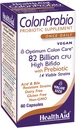 SağlıkAid ColonProbio 82 Milyar Prebiyotik, 14 Strains, Once Daily, 60ct, Optimum Kolon Bakım, Asit & Bile Dayanıklı, Süt Free, Gluten Free, Non-GMO, High Bifido