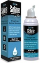 Nose için Saline Sprey - Nasal Spray Yeni doğan, Baby & Yetişkinler, Salt Water Decongestant Mist For Thingsy Nose, Travel Friendly, Natural, 0.9% Saline - 100 ml (3.4 fl oz)