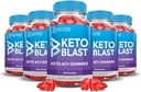 (5 Pack) Apple Cider Vinegar Gummies 1000MG Keto Blast Keto ACV Gummies Advanced Formula Formulated with Pomegranate Beet Juice Powder B12 Vegan Non GMO 300 Gummys