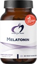 Sağlık Melatonin 3 mg için tasarımlar - Yetişkinler için - Vegetarian + Non-GMO (60 Capsules)