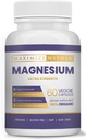 Magnezyum Ekstra Güçlü Supplement – 600 mg Glycinate – Bone Health, Muscle Function – Vegan, Non-GMO – 60 Capsules