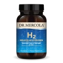 Dr. Mercola H2 Molecular Hydrogen Tablets, Creates Hydrogen Rich Water (8 ppm), Supports Cellular Energy, Brain Health & Healthy Aging, Elemental Magnesium, Non-GMO, 90 Servings
