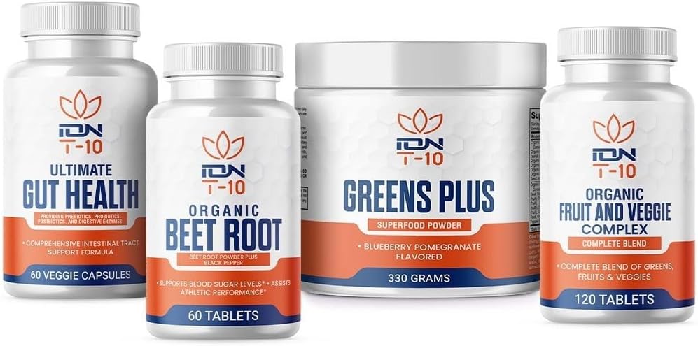 Sağlık Paketi | Gut Health, Beet Root, Greens Plus, Organik Meyve & Veggie
