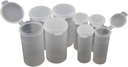 2&4 Ounce Supplement Storage Container (Replacement, Yedek Set, Ekstra)
