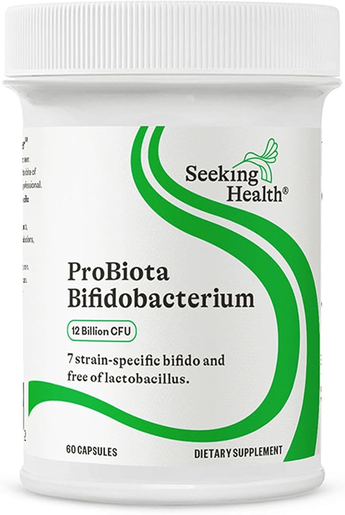 Αναζητώντας Υγεία ProBiota Bifidobacterium, 60 κάψουλες, Probiotic συμπλήρωμα για την Digestive Υγεία, μόνο Bifido, Vegan- και χορτοφάγους-Φιλικά, Υποστηρίζει την υγεία του παχέος εντέρου και ανοσοποιητικό σύστημα *