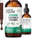 Vahşi & Organik Chanca Piedra Sıvı Ekstraksiyon - Kidney Stones & Gallbladder Desteği için Taş Zemin - Urinary Tract Well-Being - Vegan, Sugar & Alkol-Free - 2 fl ozz