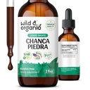 Vahşi & Organik Chanca Piedra Sıvı Ekstraksiyon - Kidney Stones & Gallbladder Desteği için Taş Zemin - Urinary Tract Well-Being - Vegan, Sugar & Alkol-Free - 2 fl ozz