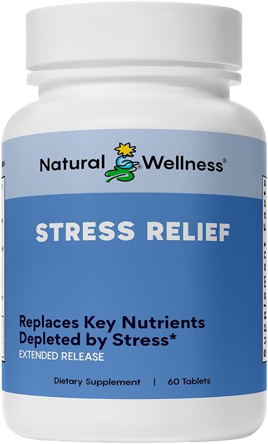Doğal Sağlık Stresi - Genişleme Formula, Valerian, Hops & Skullcap –Promotes Calm, Focus, Relaxation & Energy Balance – Doğal Uyku Yardımı ve Endişeli Yardım – 60 Tablet