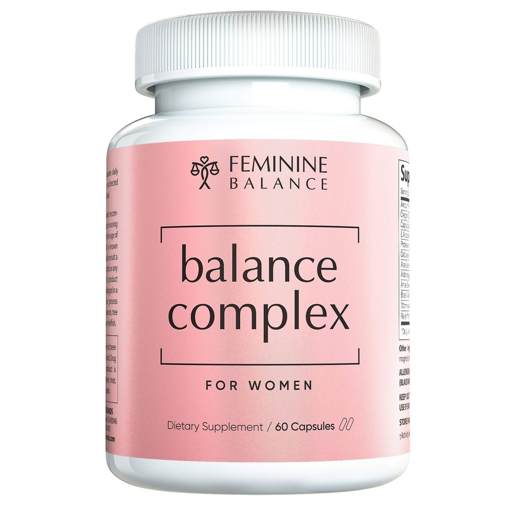 Denge Kompleksi 17-in-1 Vaginal Health 100 Milyar Probiyotiks for Women pH Balance with Cranberry & D-Mannose | Urinary Tract Health for Vaginal Odor & Vaginal Flora, 60 Capsules