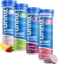 Nuun Sport Electrolyte Tabletleri Proaktif Hydration, Karma Flavors, 4 Pack (40 Hizmet)