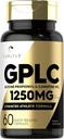 Carlyle GPLC Supplement 1250 mg | 60 Capsules | Glycine Propionyl-L-Carnitine | Gelişmiş Sporcu Formula | Non-GMO, Gluten Free