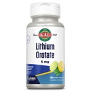KAL Lityum Orotate ActivMelt 5 mg, Enzim ve Bioavailability, Sağlıklı Mood Desteği, Doğal Limon Lime Flavor, Instant Dissolve Tabletleri, 90 Hizmet, 90 Mikro Tabletler