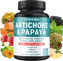 Artichoke, Papaya, Apple Pectin ve More - 150 Capsules - 5 Ay Supply