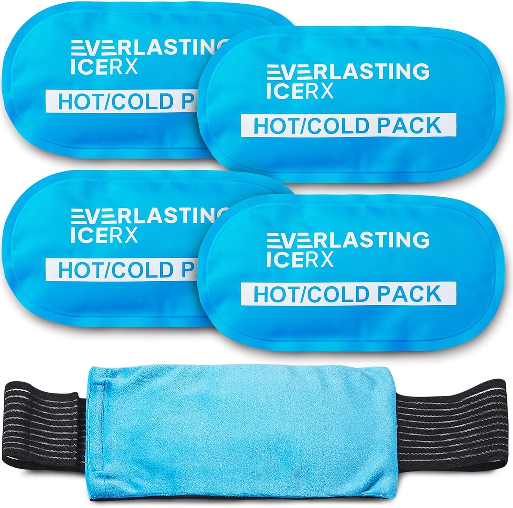 Injuries için Uygun Sıcak ve Soğuk Gel Buz Paketi ( Paket) - Dizler için Atıcı ve Esnek, Arka, Omuzlar, Arms ve Legs - Reusable Hot and Cold Gel Ice Pack (Reusable Hot and Cold Gel Ice Pack)