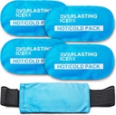 Injuries için Uygun Sıcak ve Soğuk Gel Buz Paketi ( Paket) - Dizler için Atıcı ve Esnek, Arka, Omuzlar, Arms ve Legs - Reusable Hot and Cold Gel Ice Pack (Reusable Hot and Cold Gel Ice Pack)