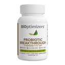 BiOptimizers Probiotic Breakthrough – Lactobacillus Plantarum OM Probiotics & Prebiotics Health Supplement for Gut, Digestive & Immune Support Probiotics for Women Men Ηλικιωμένοι– 30 Vegan Κάψουλες