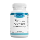 EuroMedica Çinko Plus Selenium - Immune & Respiratory Health Support Supplement - Mineral Supplement with çinko Bisglycinate Chelate - Poliium for Cellular Health Support - 60 Capsules