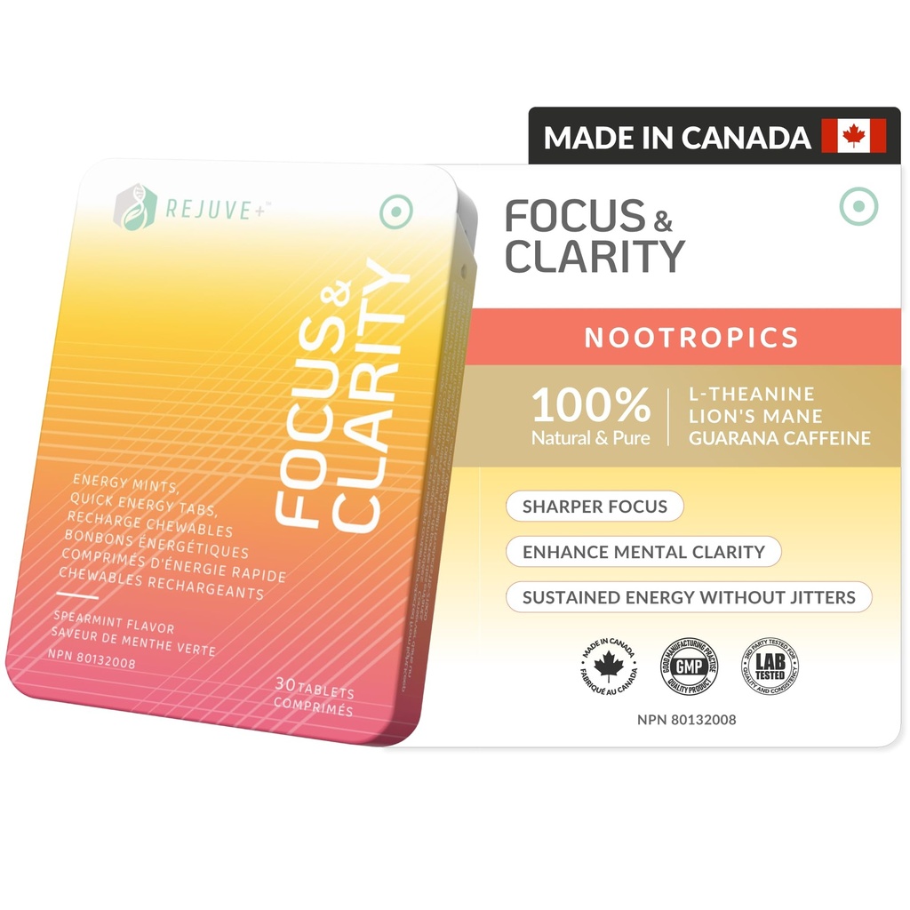 Focus & Clarity Nootropic Supplement – Brian Boost 
