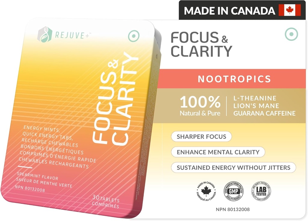 Focus & Clarity Nootropic Supplement – Brian Boost 