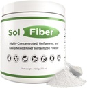 SolFiber Prebiyotik Toz Supplement, Non-GMO Alternatif to Fiber Gummies, Supports Digestive Health, Easy-to-Mix ve HighlyConcented Fiber Toz, 7 Ounces, 60 Hizmetler