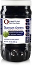 Quantum Nutrition Labs Quantum Organic Greens- Super Greens Powder, Greens Superfood Powder for Drinks, Green Juice, Nutrition Support, Supergreens for Men & Women, Spinach, Alfalfa, Chlorella - 10 oz