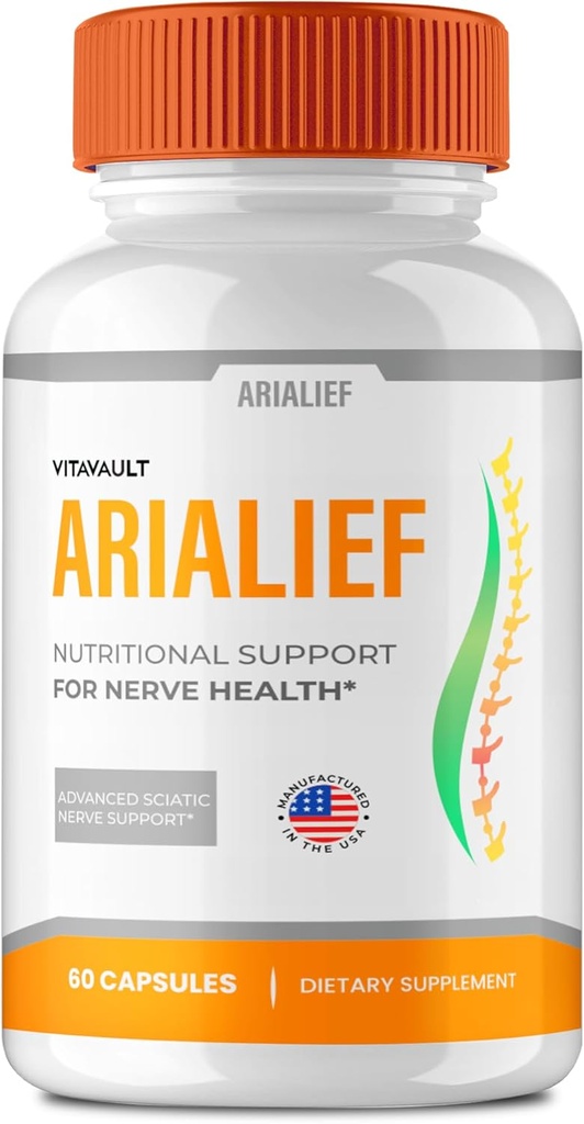 Arialief Brain Supplements for Memory and Focus Capsule Capsules, Aria LIEF Advanced Formula Brain Health Support Pills maksimum Güçlü Nootropics Arialief All Natural Support Pills Yorumlar (60 Capsules)