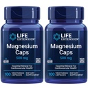 Life Extension Magnezyum Caps, 500 mg, Succinate, Kalp Sağlığı, Sağlıklı Kemikler, Metabolism Desteği - İki - 2 x 100 Vegetarian Capsules