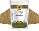 Organik Way Brahmi Leaf Toz (Bacopa Monnieri) - Organik & Kosher sertifikalı | Raw, Vegan, GMO & Gluten Ücretsiz | USDA sertifikalı | Origin - India (16 Oz)