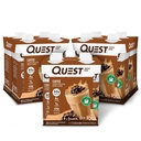 Quest Beslenme Kahve Protein Shake, 30g proteini, 4g Carb, 1g Sugar, Gluten Free, Keto Friendly, 4 Count (Pack of 3)