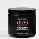 (Bum) Psyllium Husk Fiber Powder, Mixed Berry Flavored Drink with Stevia, Colon Cleanse for Bloating Relief & Digestive Health, Daily Soluble Fiber Supplement, Sugar & Gluten Free, Vegan, 30 Υπηρεσίες