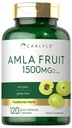 Carlyle Amla Capsules 1500 mg | 120 Kont | Amalaki Meyve | Herbal Extract Supplement | Non-GMO ve Gluten Ücretsiz